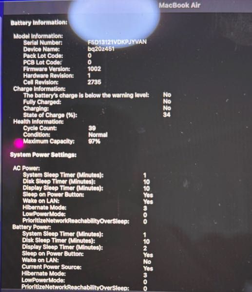 Macbook Air M1 Space Grey 256GB