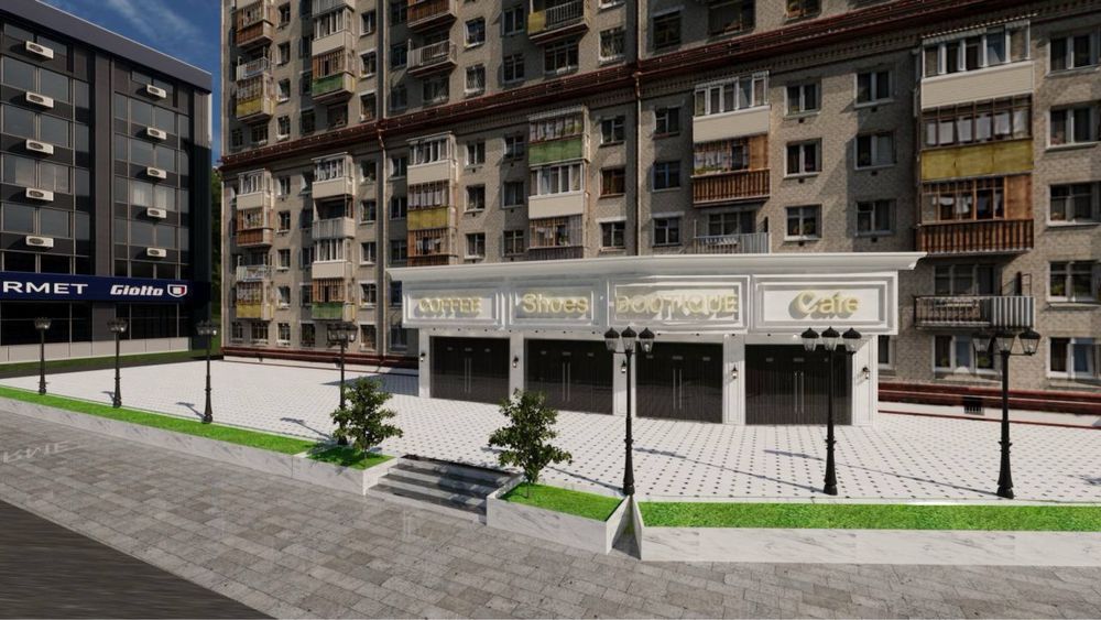 Паркентский, Evos  Нежилое помещение 144 кв.м