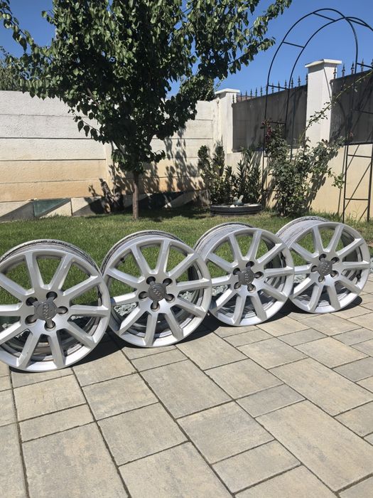 Set 4 jante aliaj Audi A4 - stare foarte bună