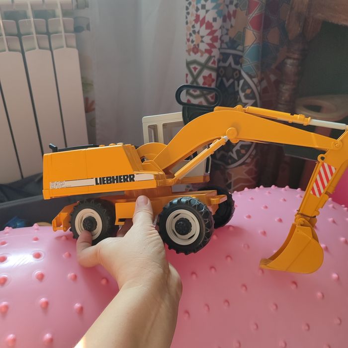 Машинки детские кран, экскаватор