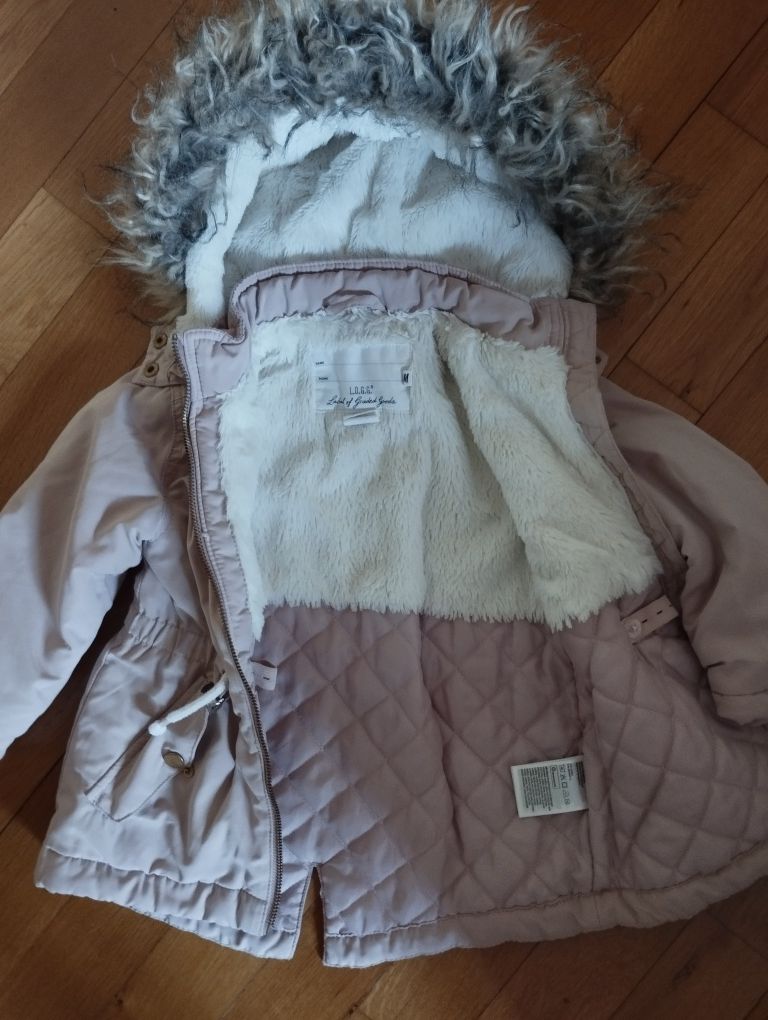 Детско зимно-есенно яке за малка госпожица-H&M!