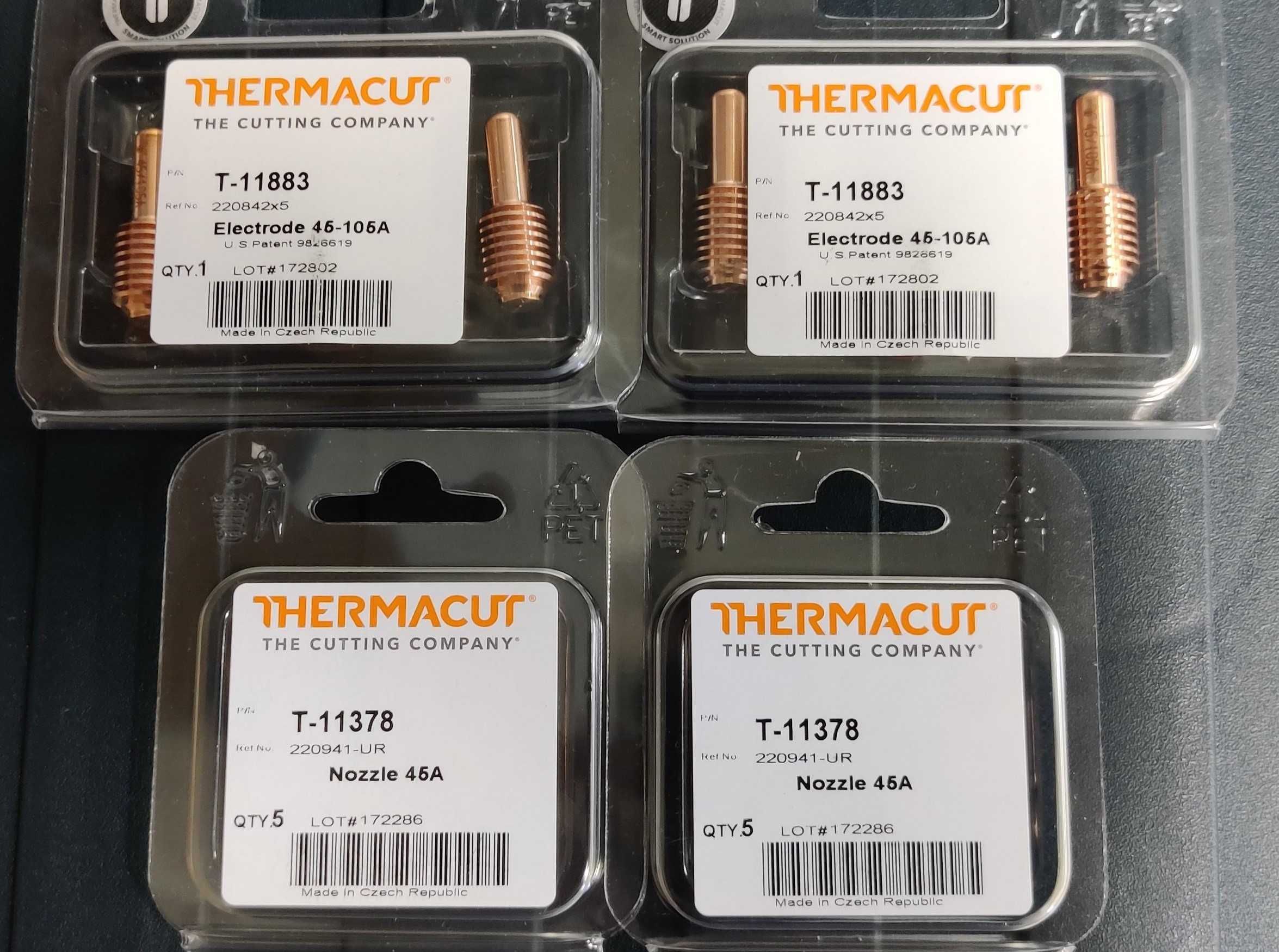 Diuze si electrozi compatibile  plasma Thermalcut  220842 si 220941