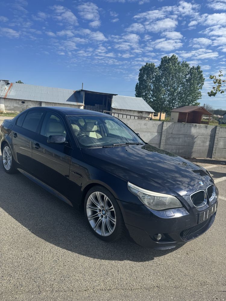 Faruri bmw e60 facelift cornering
