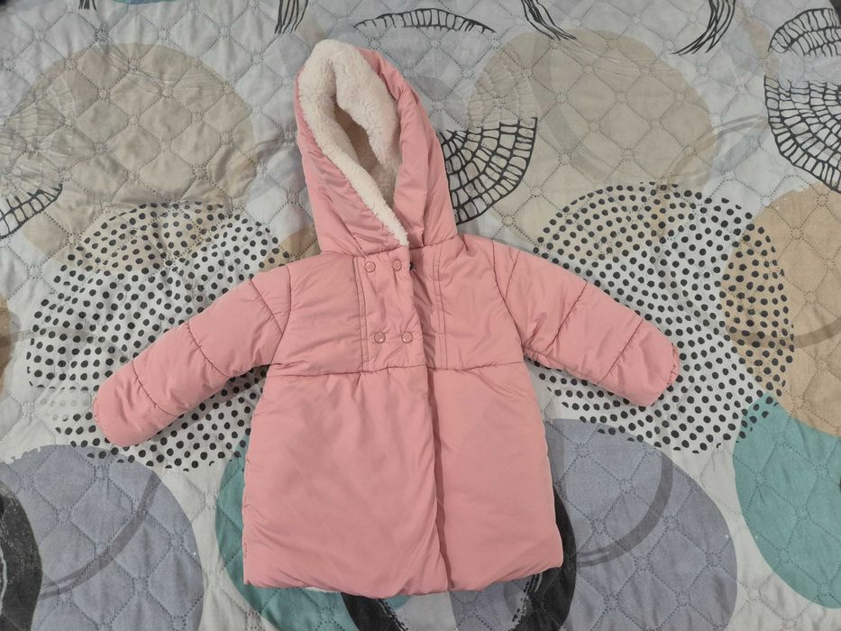Зимно топло яке с пухена подплата за момиче Losan 12-18м