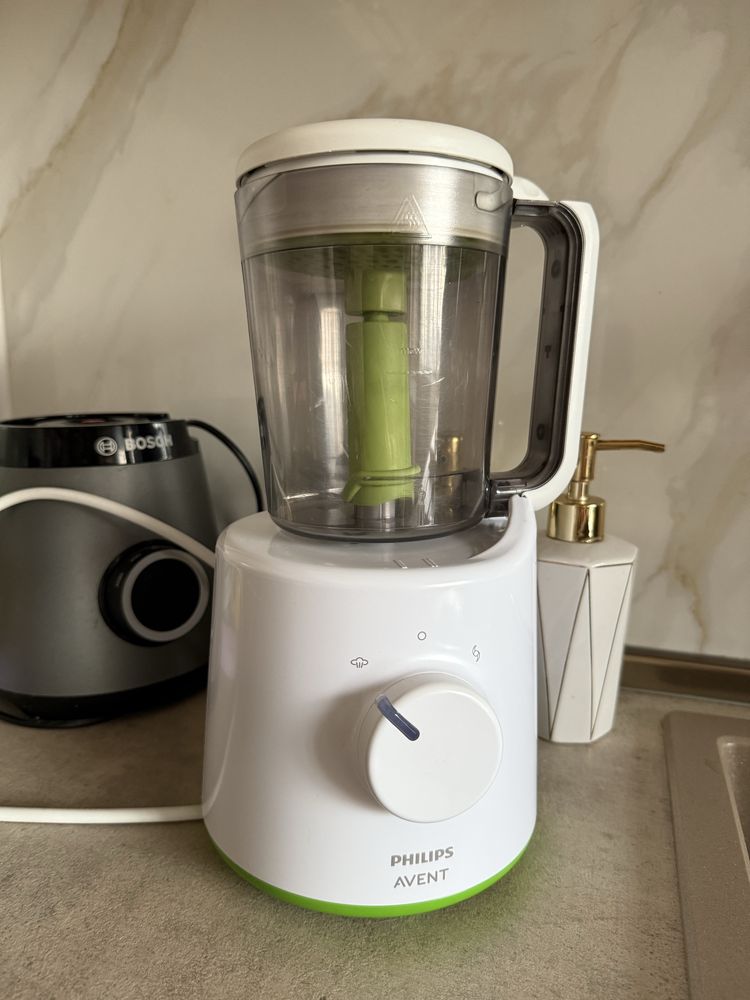 Уред за приготвяне на бебешка храна Philips Avent 2 в 1