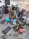 Panza vidia, candelabru,bazin apa,tapina,razboi,bicicleta batavus copi
