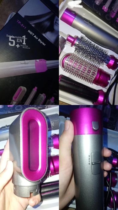 фен 5в1, пользовалась только 1раз