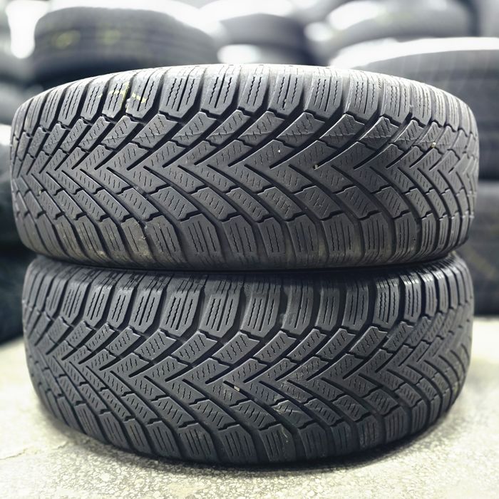 2x 195/65/15 M+S CONTINENTAL 2019 Stare excelentă