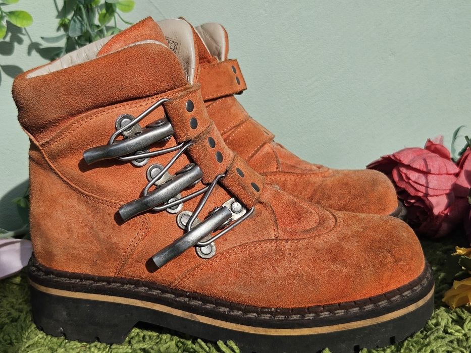 Geier Wally Austria обувки естествен велур