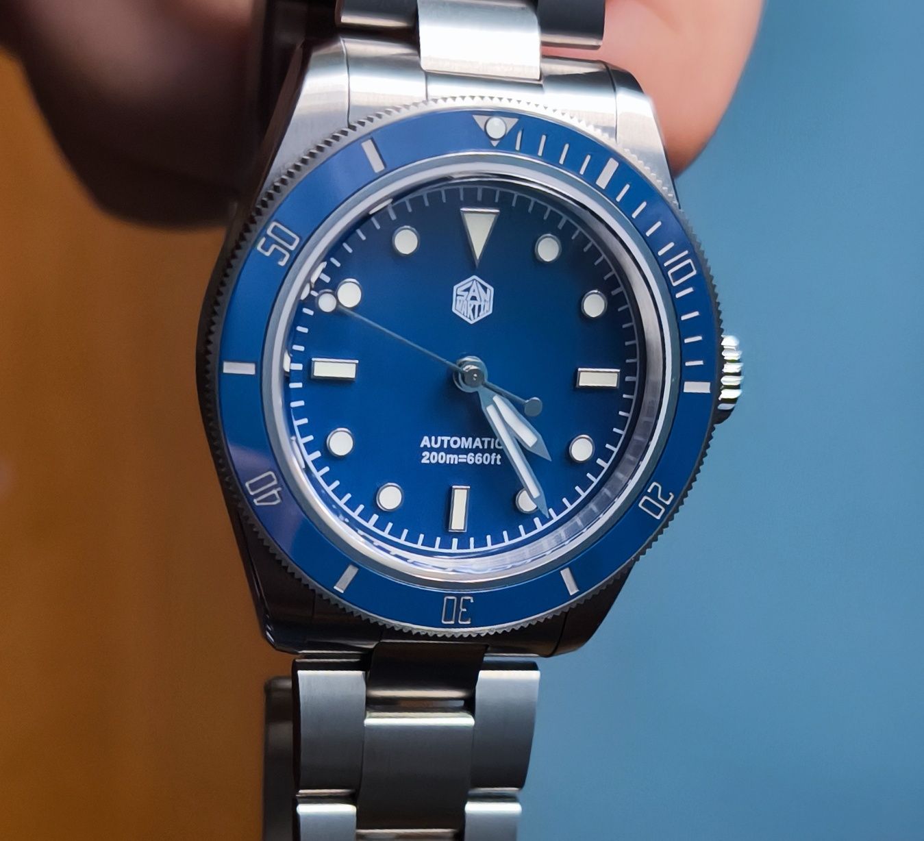 Ceas San Martin SN0004-GA mecanism Seiko NH35