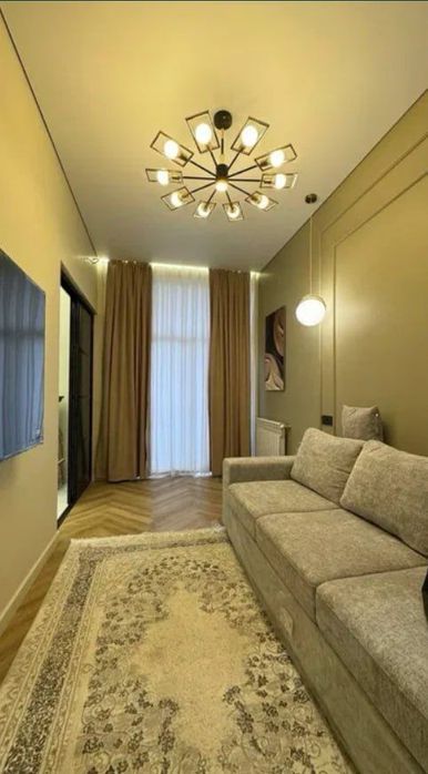 Срочно Продаётся Кушбеги Новостройка 1в2/8/9 евро ремонт с мебелью !