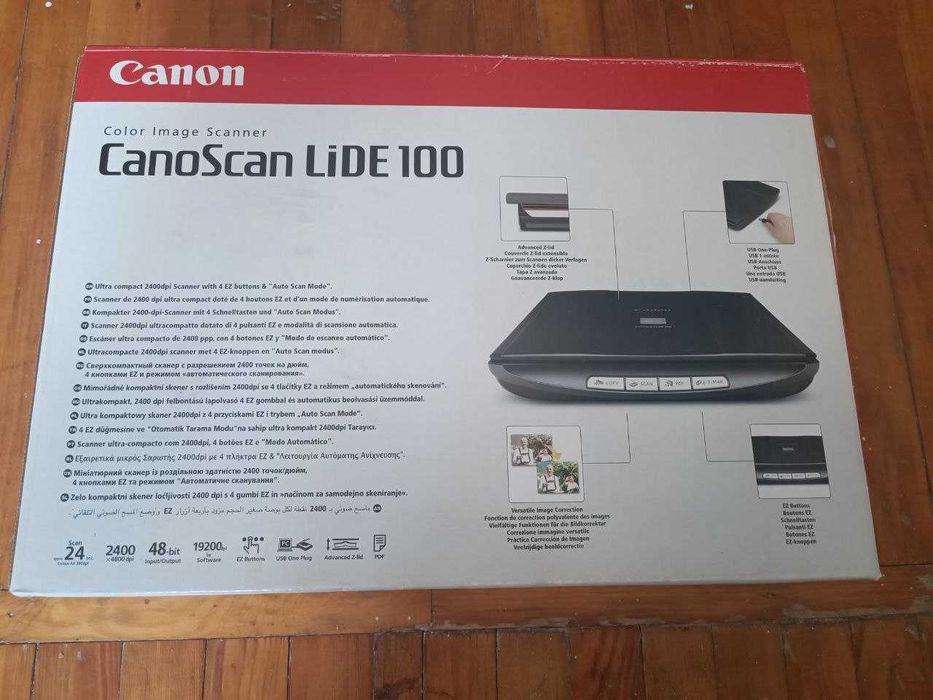Сканер Canon Lide 100