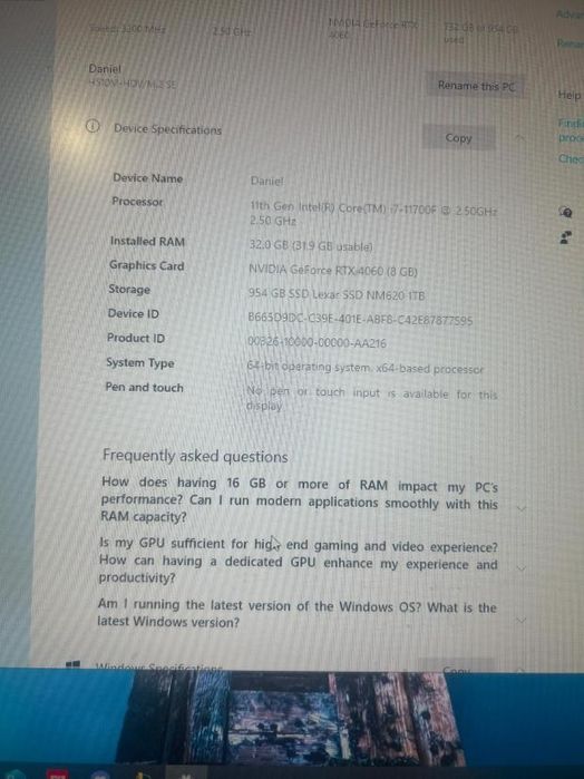 Продавам геймърси компютър ниска цена