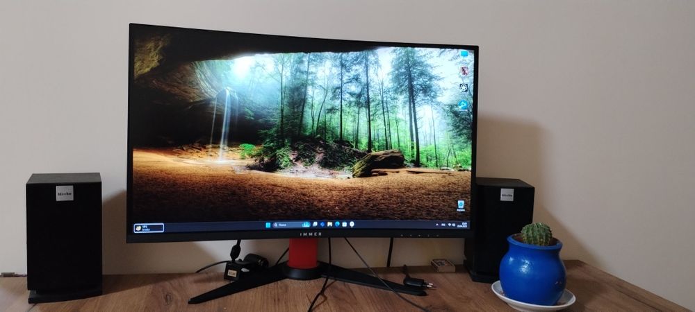 monitor immer 27 lik  165 hz  curved