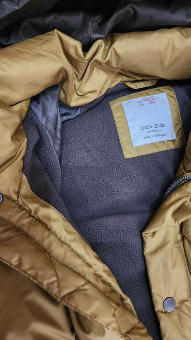 Куртка зимняя Zara 13 лет состояние отличное