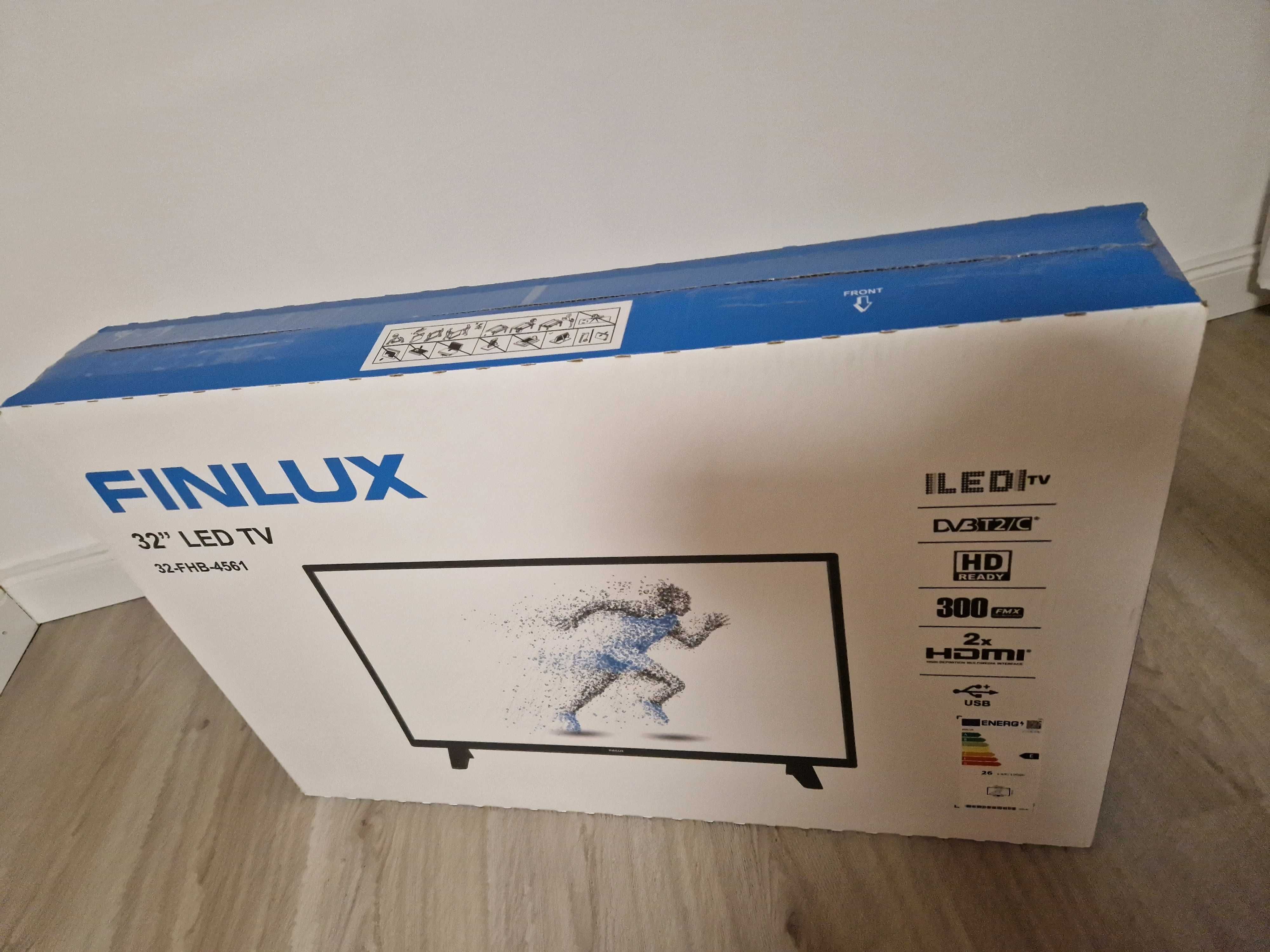 Телевизор Finlux 32-FHB-456, HD Ready, 32 инча, Led НОВ