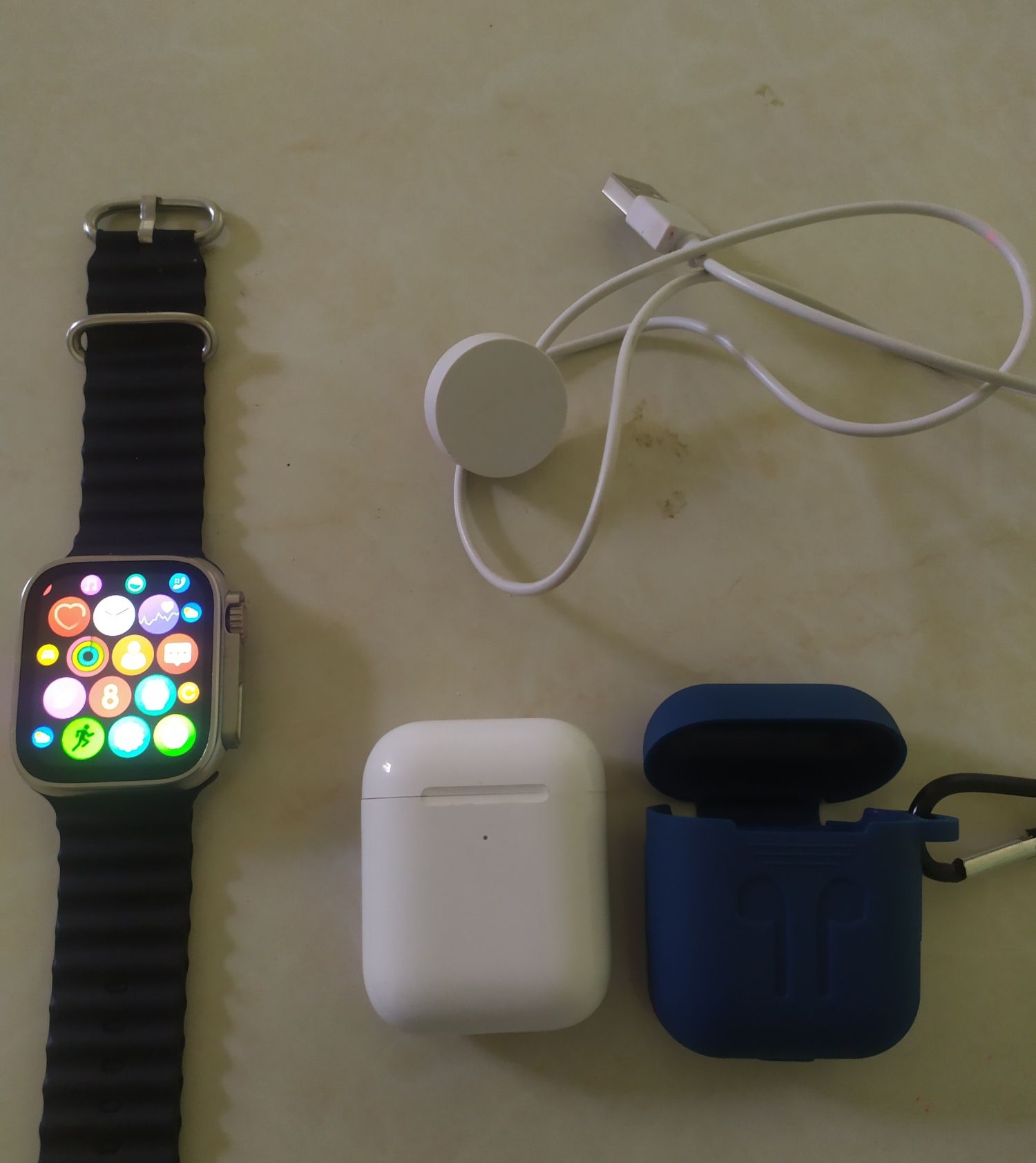 Air pods pro va smart watch T8