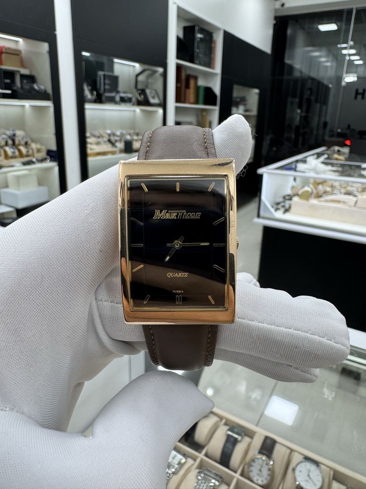 Золотые Часы Phillipe Matie 750пробы
