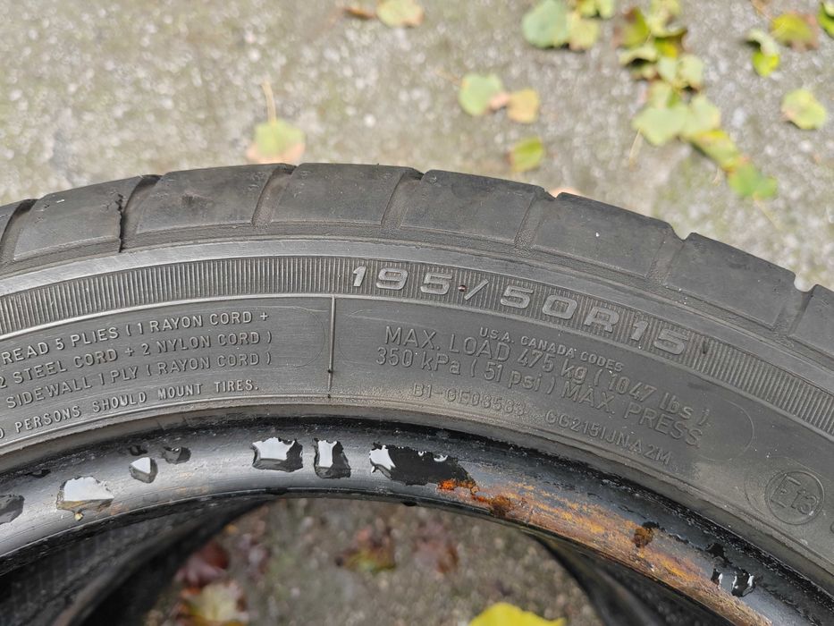 195/50/15 2бр.Good Year Летни гуми