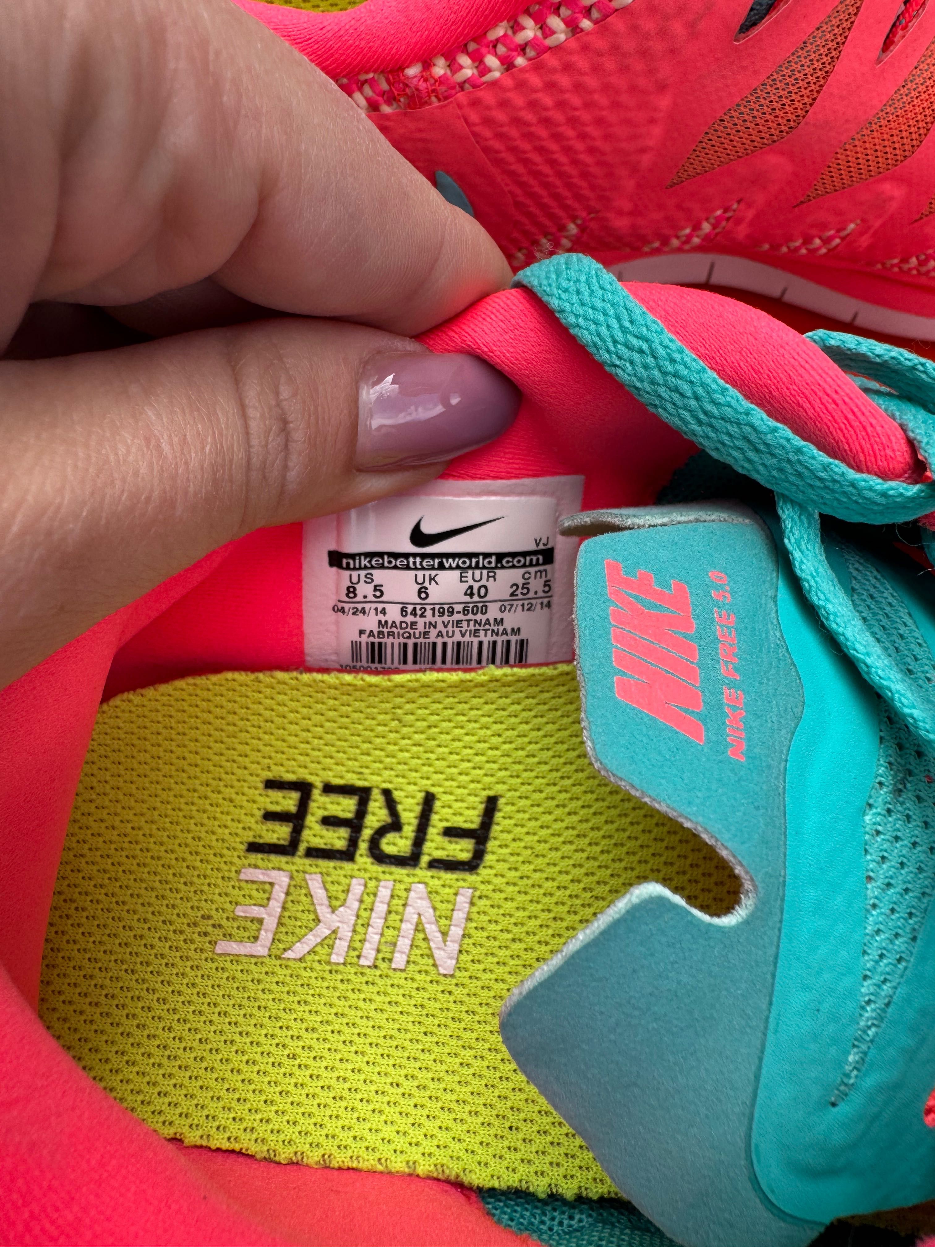 Nike free 5.0 маратонки момиче