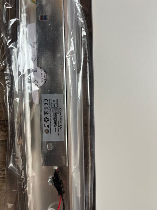 Модерен LED стенен аплик KICAAO – 2 броя (15.7 инча, 20W, 3000K)