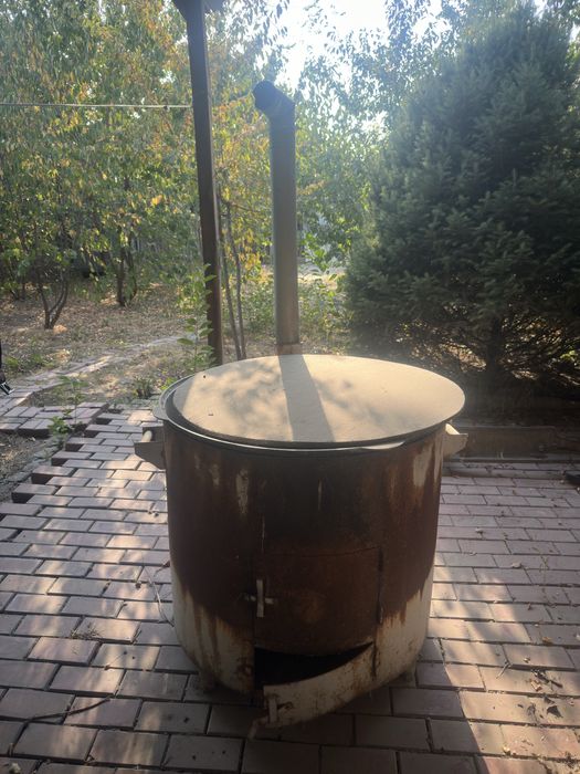 Казан  с подставкой дровяной