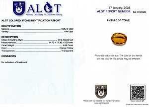 Opal nemontat oval 4,69 ct.-cod 9563