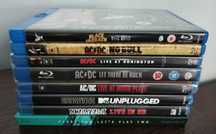 Lot Blu-ray Black Sabbath, AC/DC, Scorpions, Pearl Jam