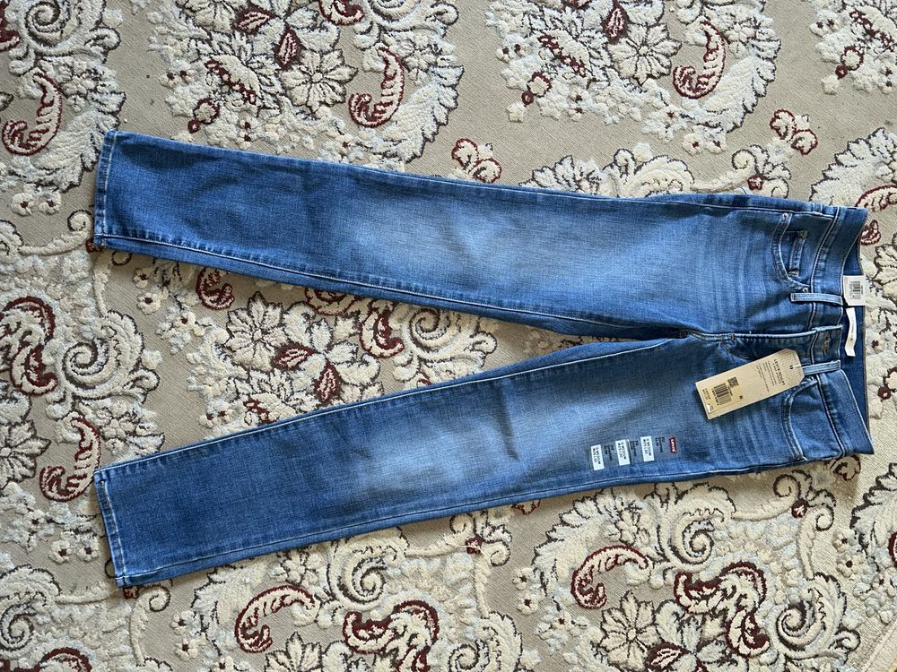 Оригинал Levis 312 Shaping Slim узкие джинсы средней посадки