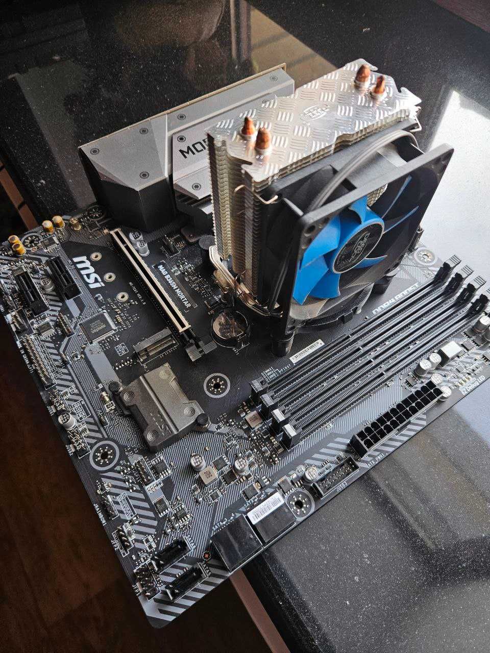 Продается i3-9100f, MSI MAG B365M MORTAR  ( можно отдельно )