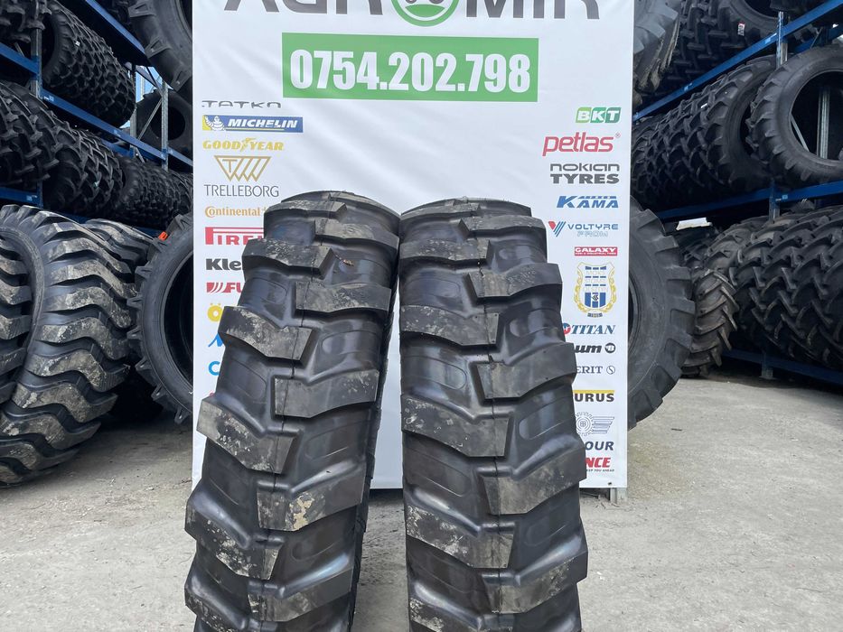 Marca ROADMILE 16.9-28 cu 12 pliuri anvelope noi pentru buldo spate
