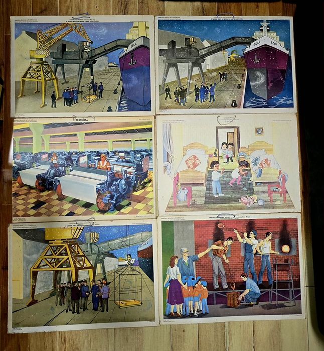 Planse didactice școlare cartonate