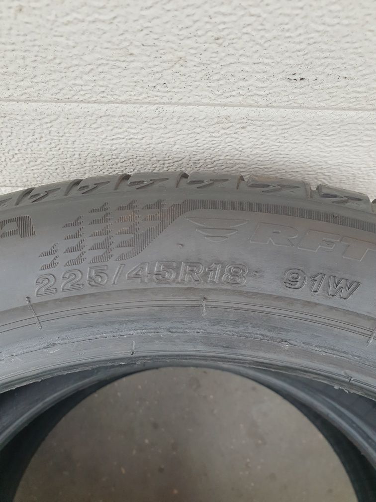 Летни гуми 2 броя BRIDGESTONE Turanza T005 225 45 R18 дот 5218