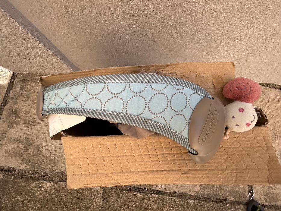 Scaun / bouncer copii si centru activitati / māsutā interactivā