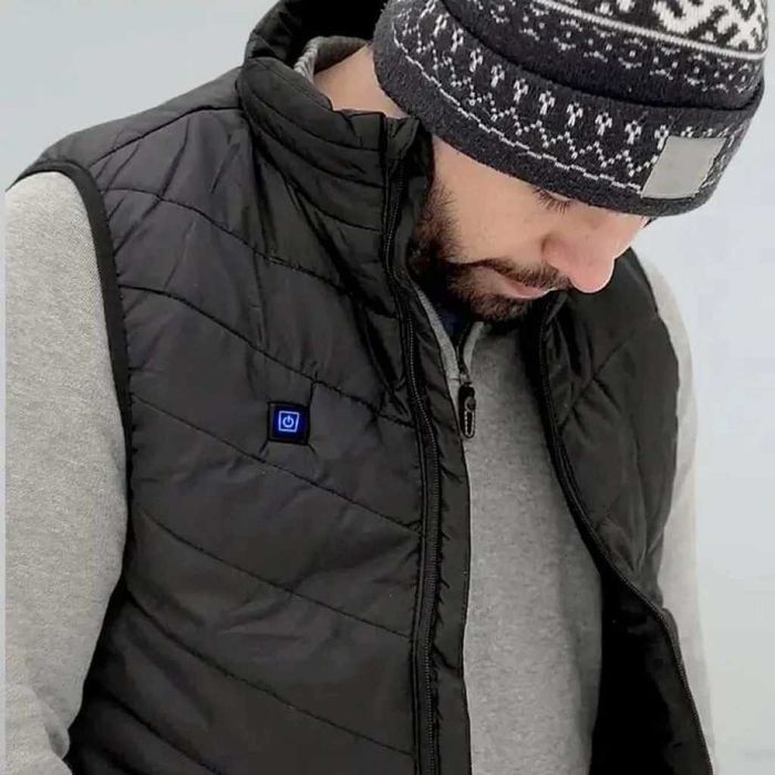 Електрически отопляем елек за зимния период с USB захранване - Unisex