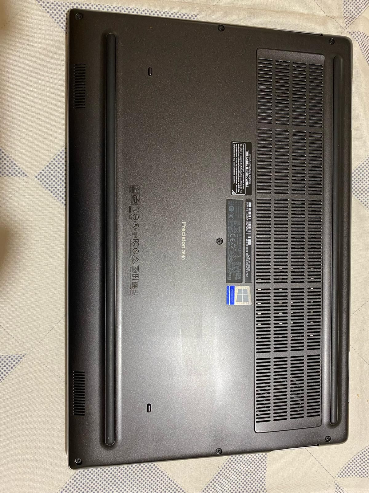 Laptop Dell Precision 7540