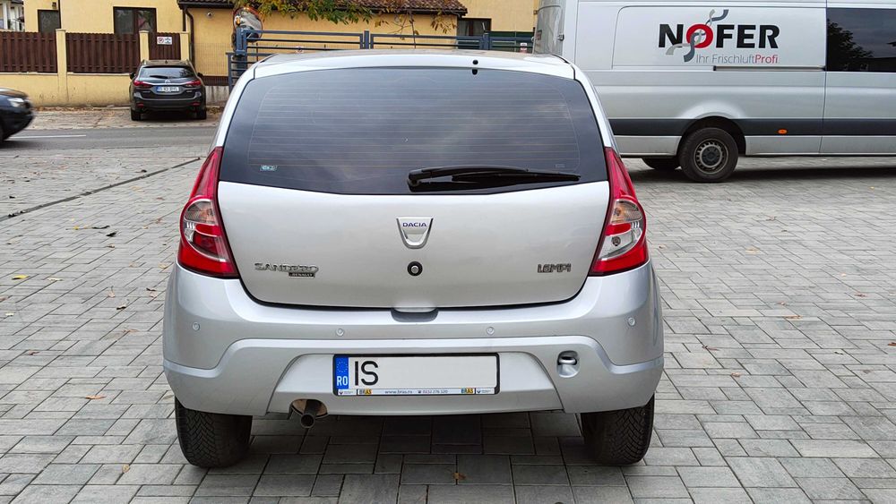 Dacia Sandero fab.2008 1,6 MPI masina are un singur proprietar de noua