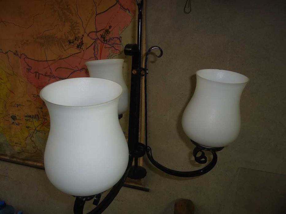 Ретро полилей от ковано желязо