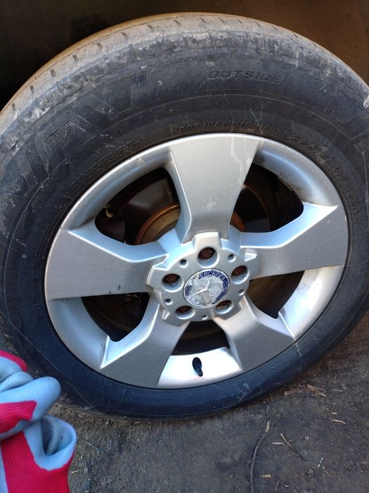 Джанти Мерцедес 17 с гуми