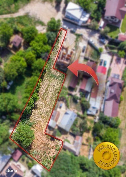 Teren intravilan Pitesti -2 loturi  cu suprafata totala de 1057 mp - C
