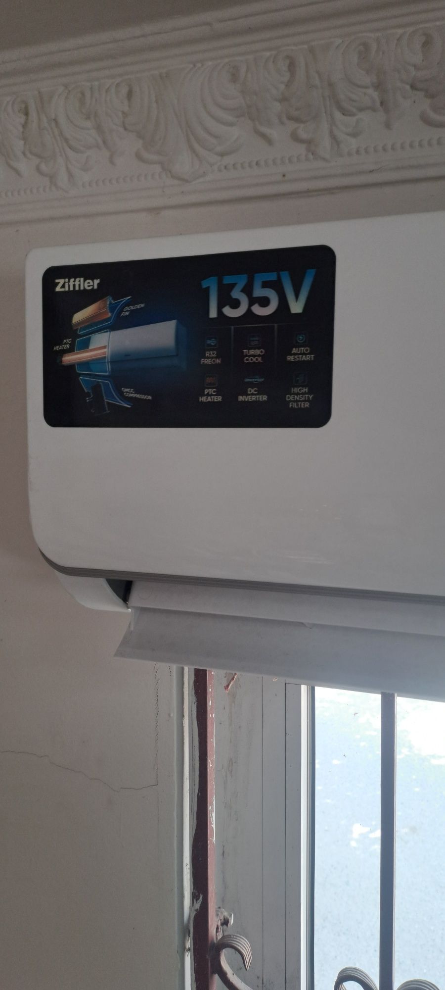Ziffler konditsioner 12talik inverter mator 2025madel