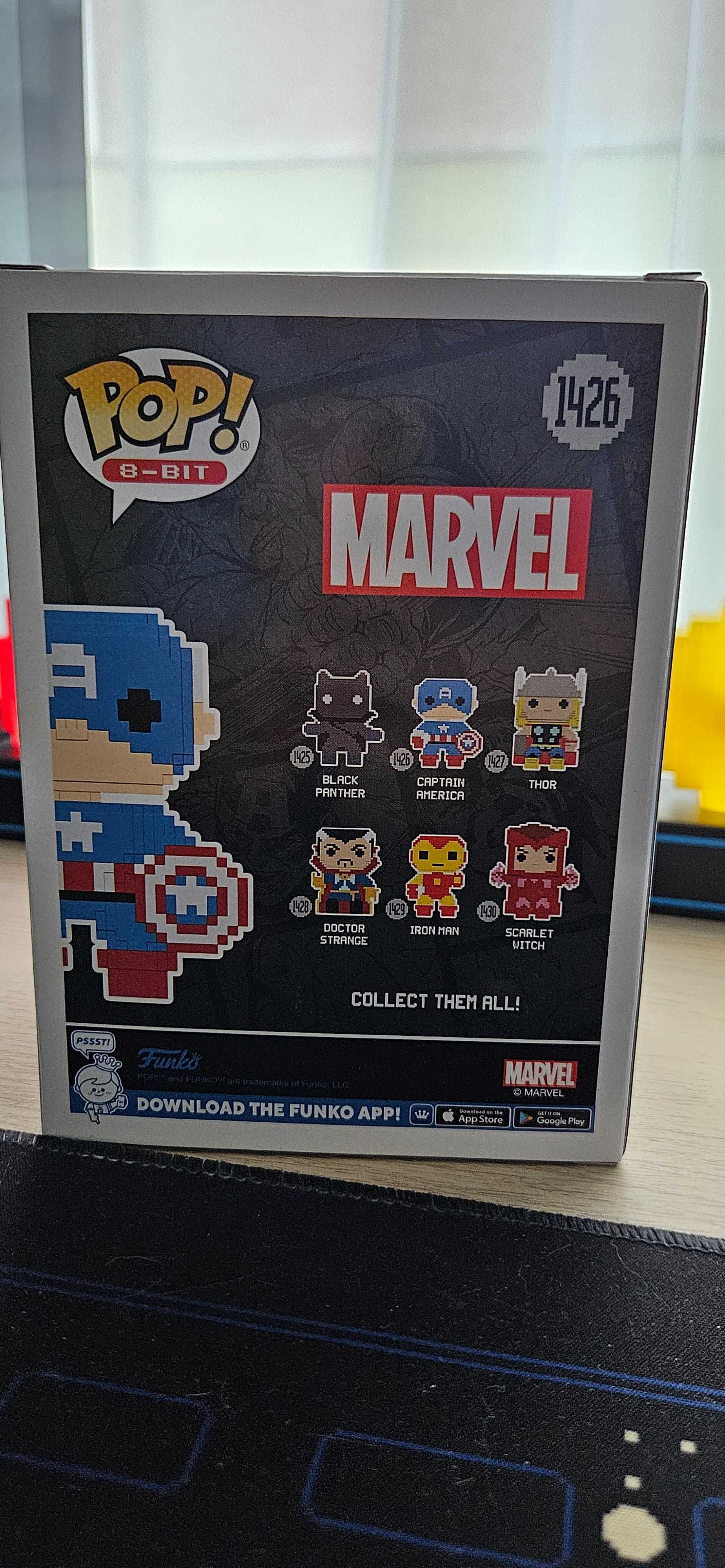 Funko Pop! Marvel 8-bit Captain America #1426