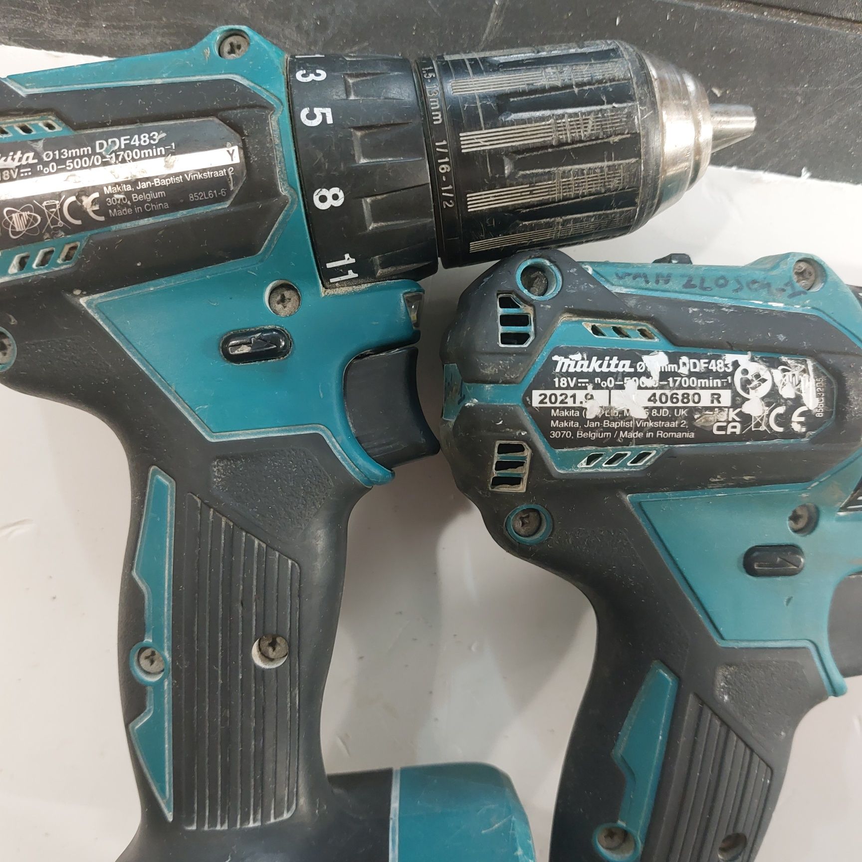 Безчеткови акумулаторни винтоверти Макита Makita 18 V DDF DHP
