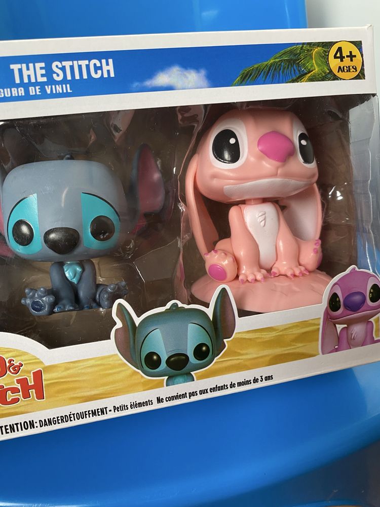 Комплект от 4 бр фигурки Стич, Stitch