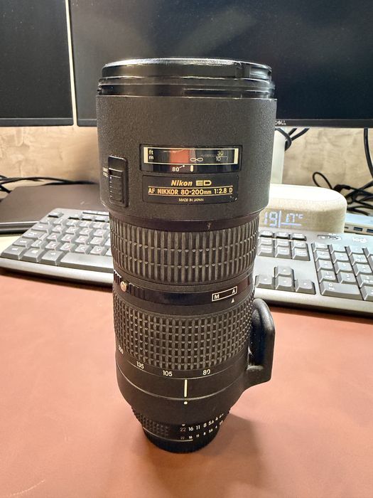 Обектив nikkor 80-200 mm f/2.8 D