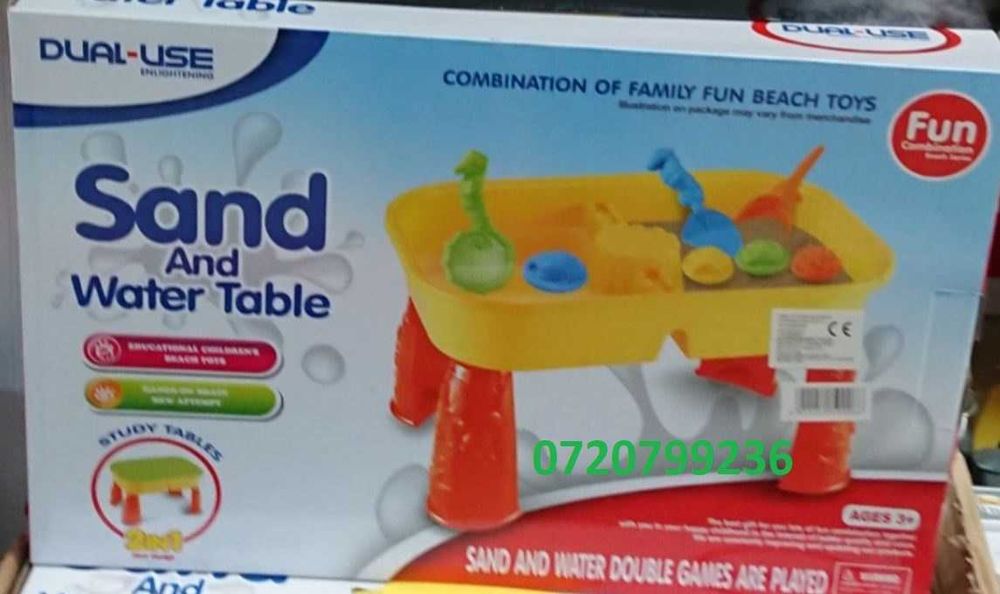Masa joaca 2in1 duo apa/nisip NOU