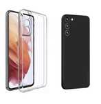Husa Samsung S20/S21/S22/S23/S24/S25 Plus Ultra Neagra/Clear Cam Safe