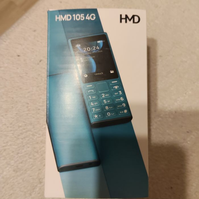 Telefon sigilat HMD105 cu taste dual SIM 4G