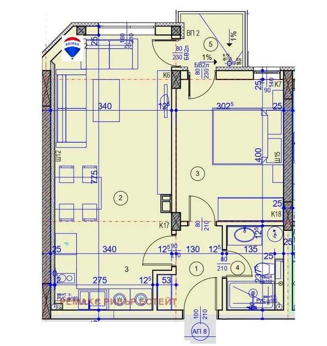 Двустаен апартамент за продажба ново строителство кв. ЦЮР