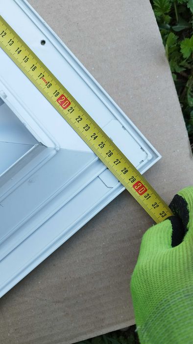 Таванна решетка - Алуминиев дифузор за въздуховоди 30/30см 8бр